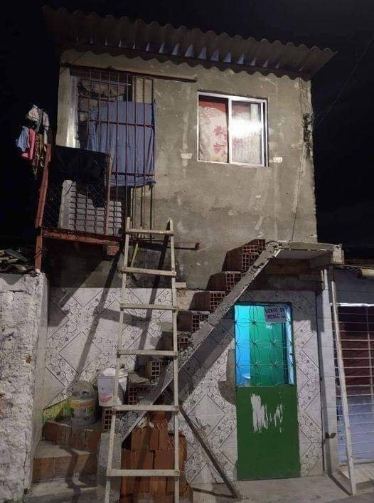 This meme is an image of a small, rundown house with a broken window and a door that appears to be slightly ajar. The text "I'm not arguing, I'm just explaining why I'm right" is often overlaid on top of the image, but in this case, it's not present. The image is likely being used to humorously describe a situation where someone is trying to justify or explain their own behavior.